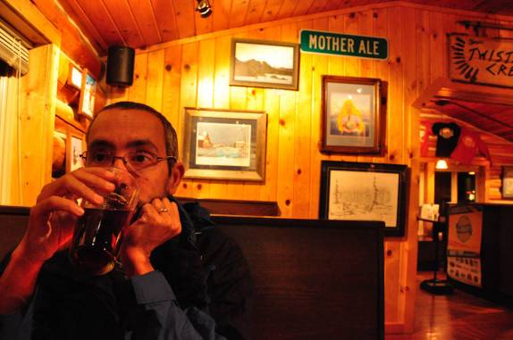 Relaxando e aproveitando a vida em Talkeetna, no Alaska